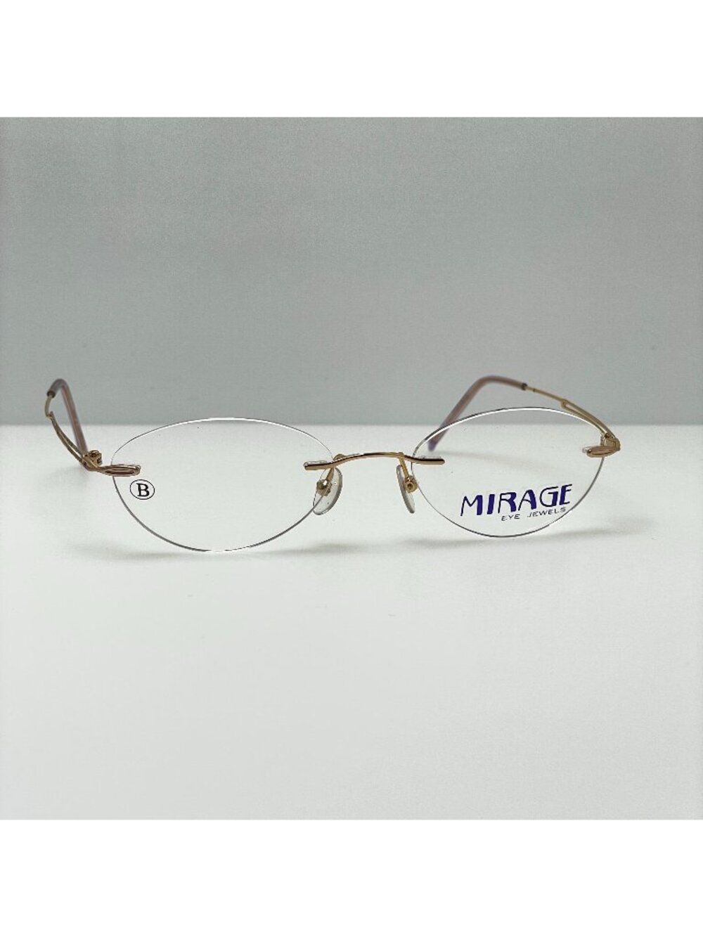 Mirage Eyeglasses Eye Glasses Frames EJM209 Gold 49-18